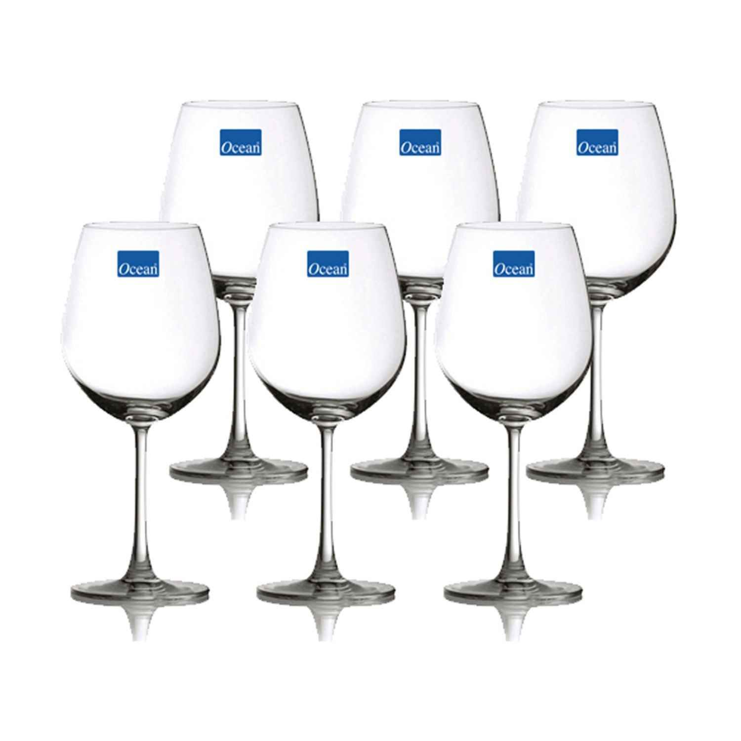 Ocean Madison Bordeaux Glass 600 Ml Set Of 6