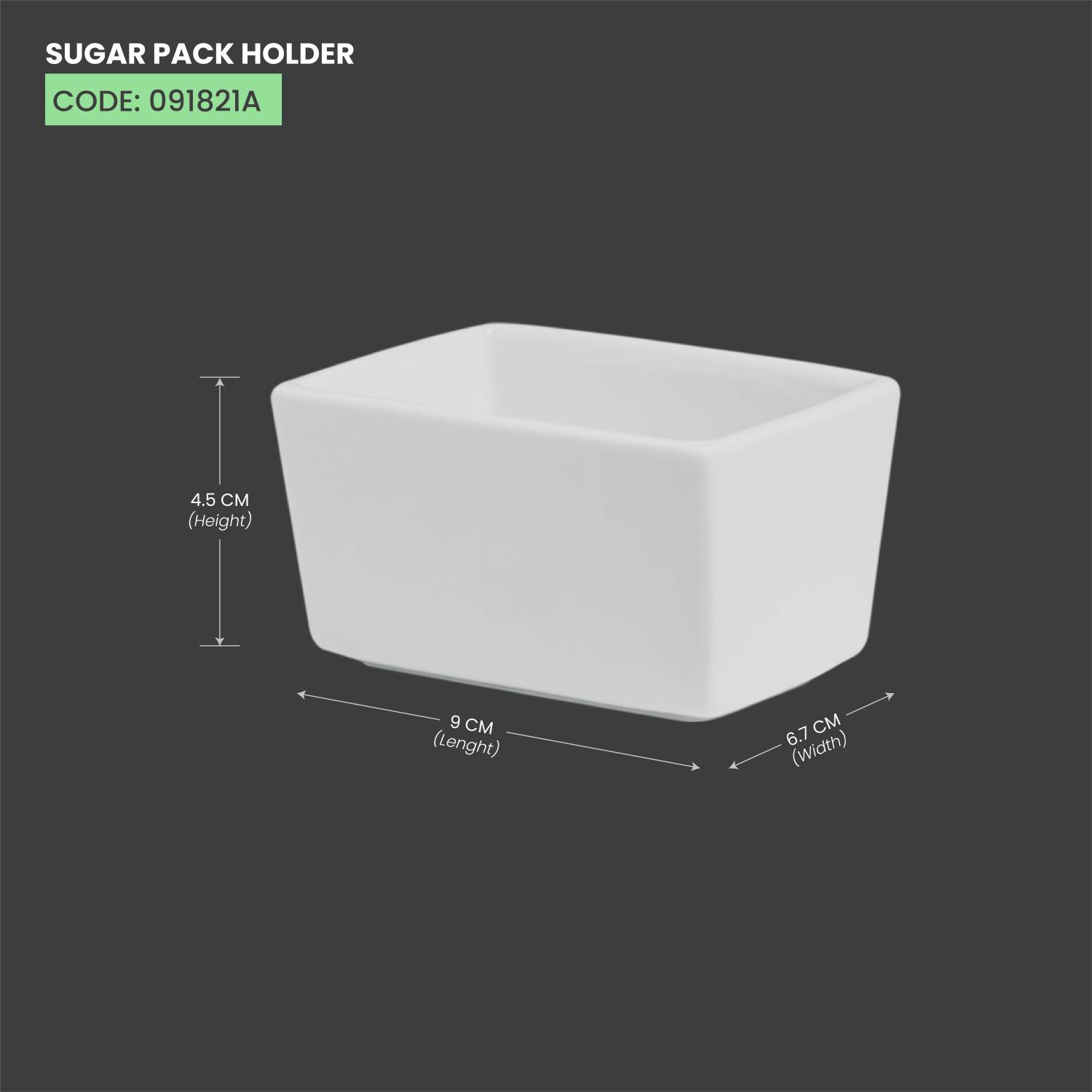 Baralee Simple Plus Sugar Pack Holder