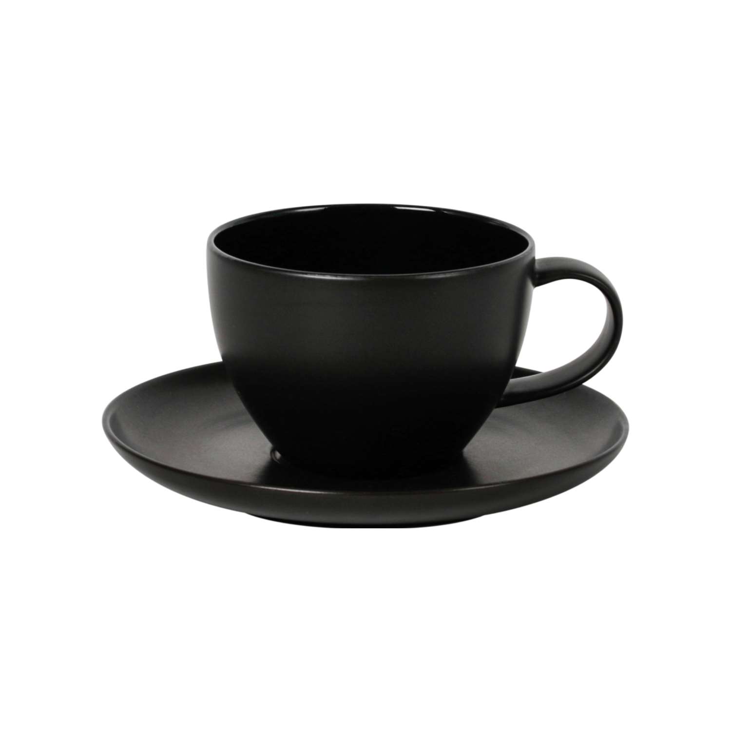 Baralee Black Sand Coupe Saucer 12.5 Cm (4 7/8")