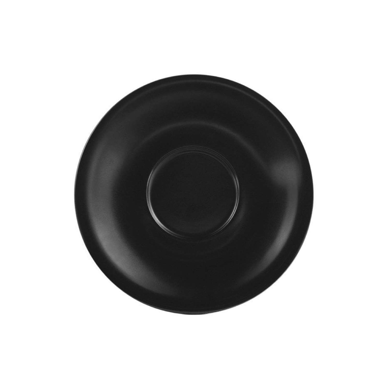 Baralee Black Sand Coupe Saucer 12.5 Cm (4 7/8")