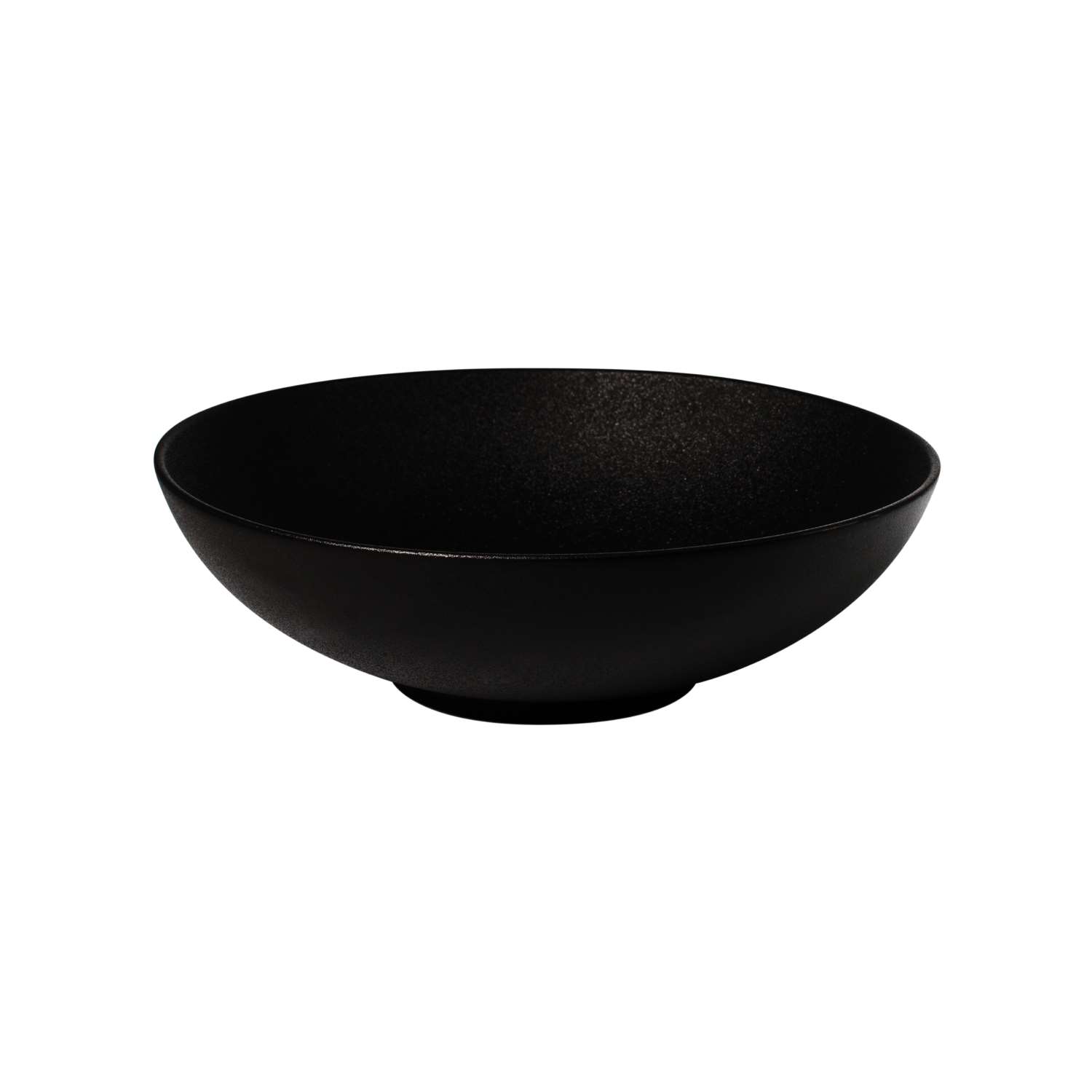 Baralee Black Sand Low Bowl 17 Cm