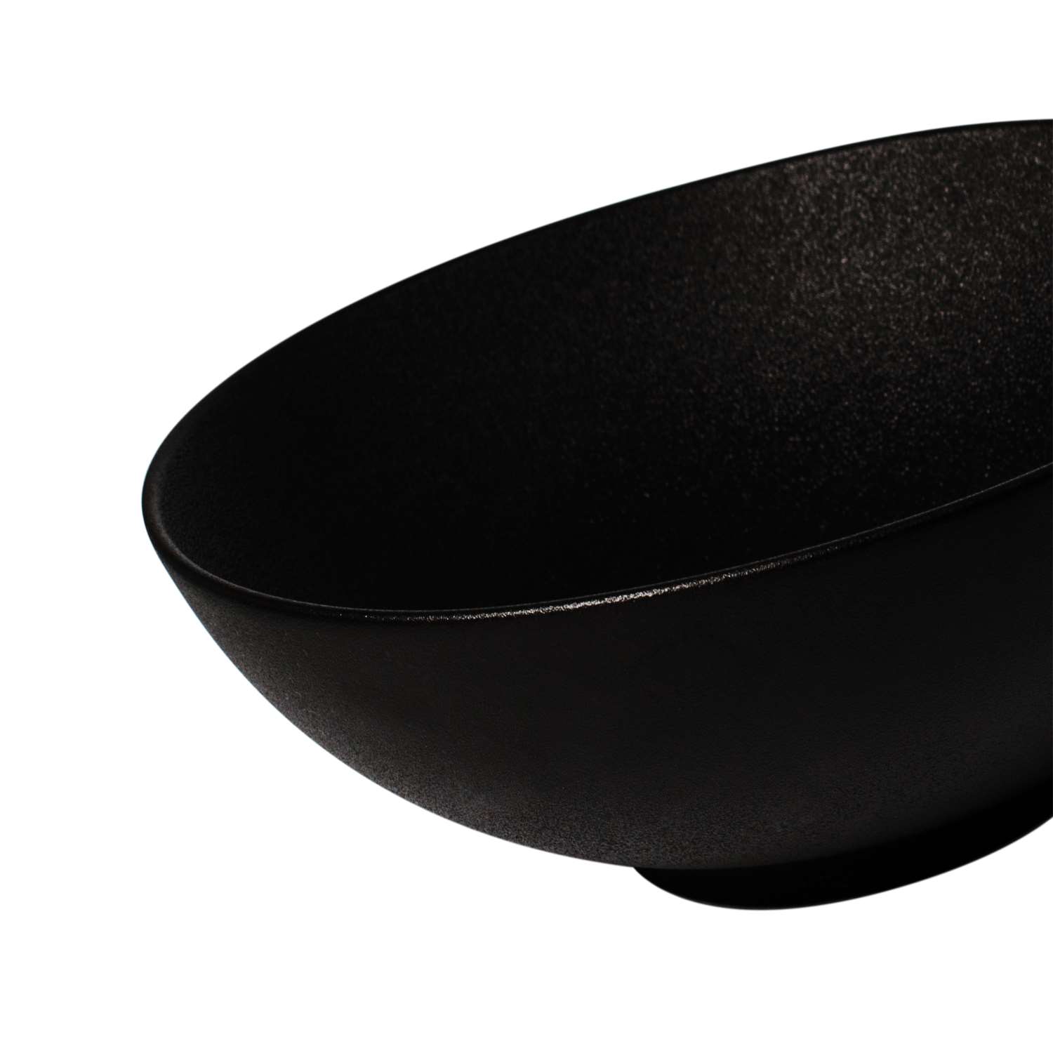 Baralee Black Sand Low Bowl 17 Cm