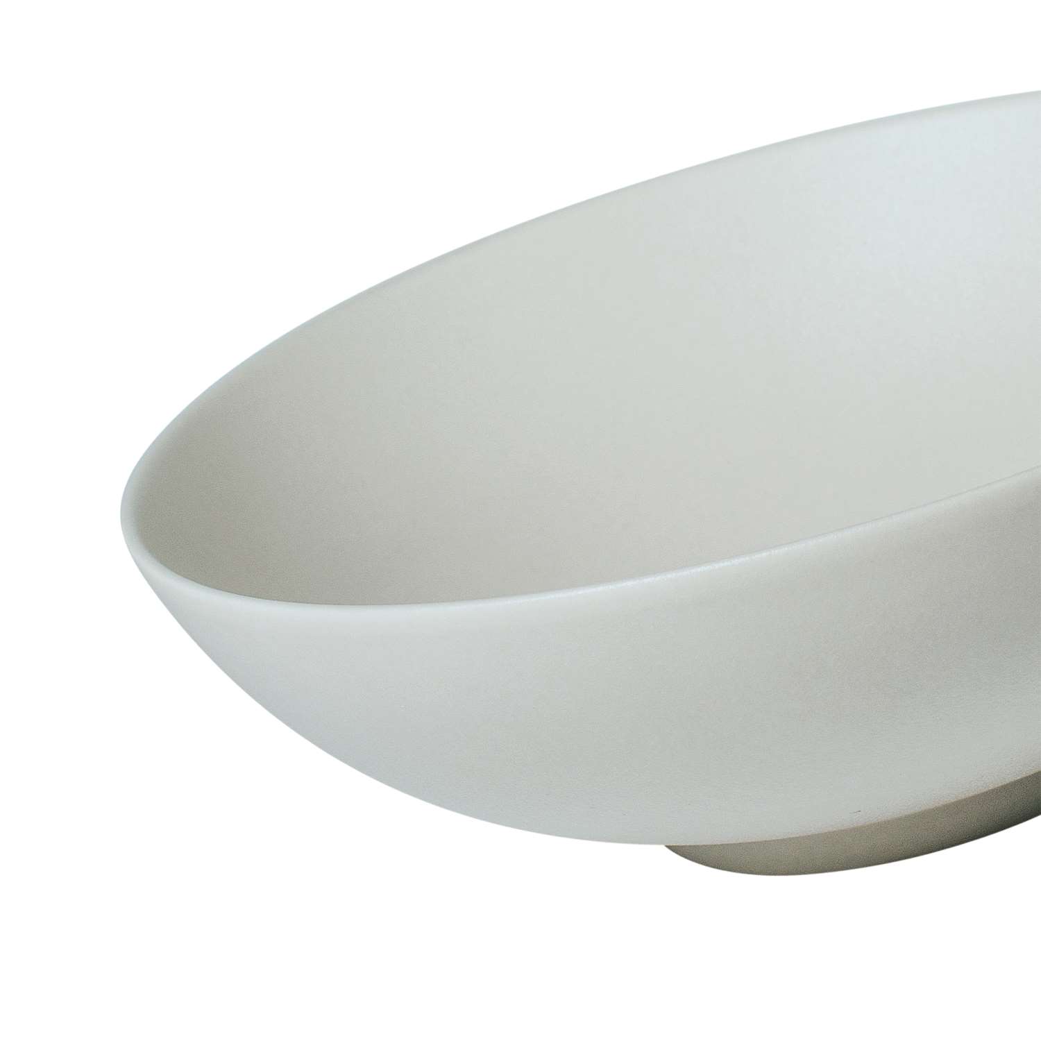 Baralee Light Grey Low Bowl 21 Cm