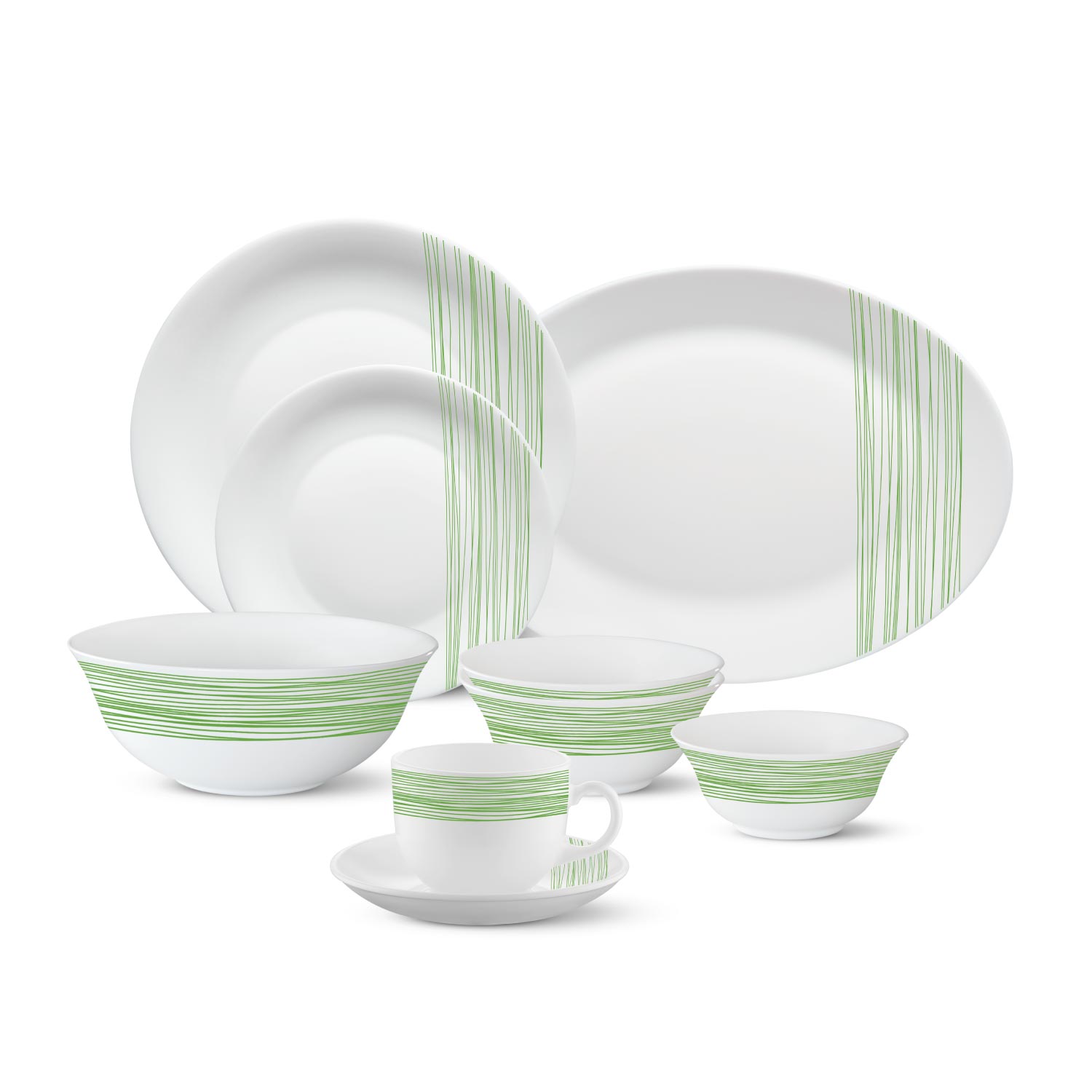 LARAH PLANO OPAL DINNER SET