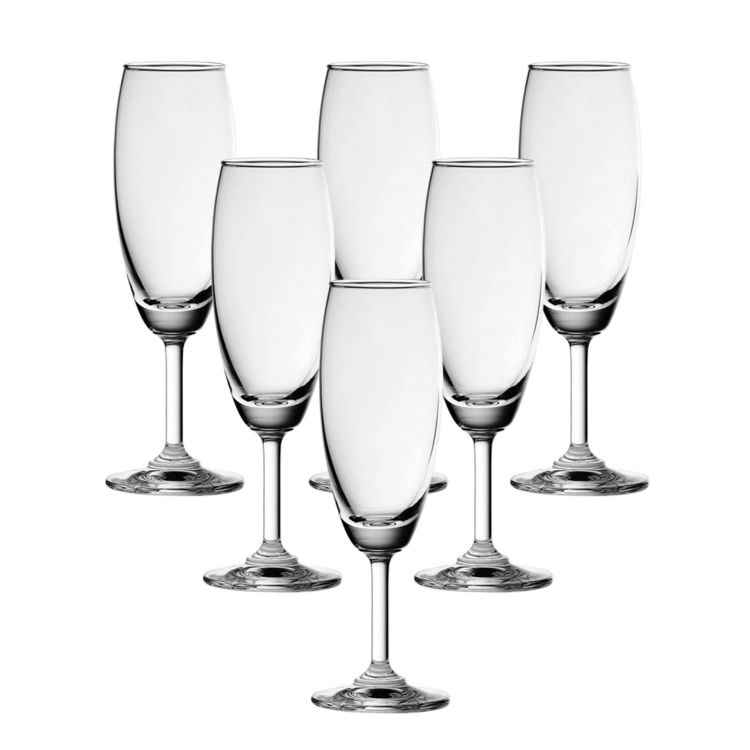 Ocean Classic Champagne Flute Glass 185 Ml Set Of 6