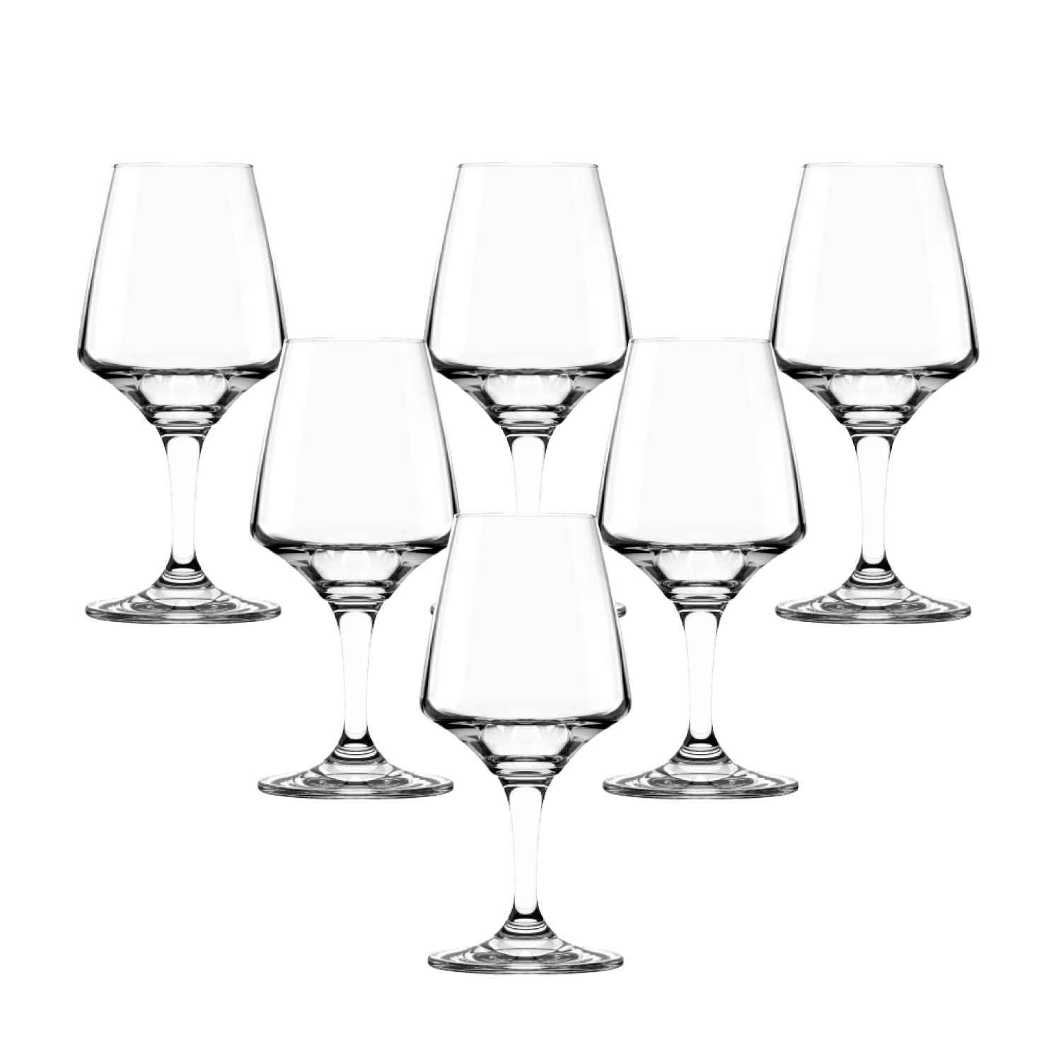 Ocean Craftmhan Stemware, 390Ml, Pack Of 6, Clear, 529B14