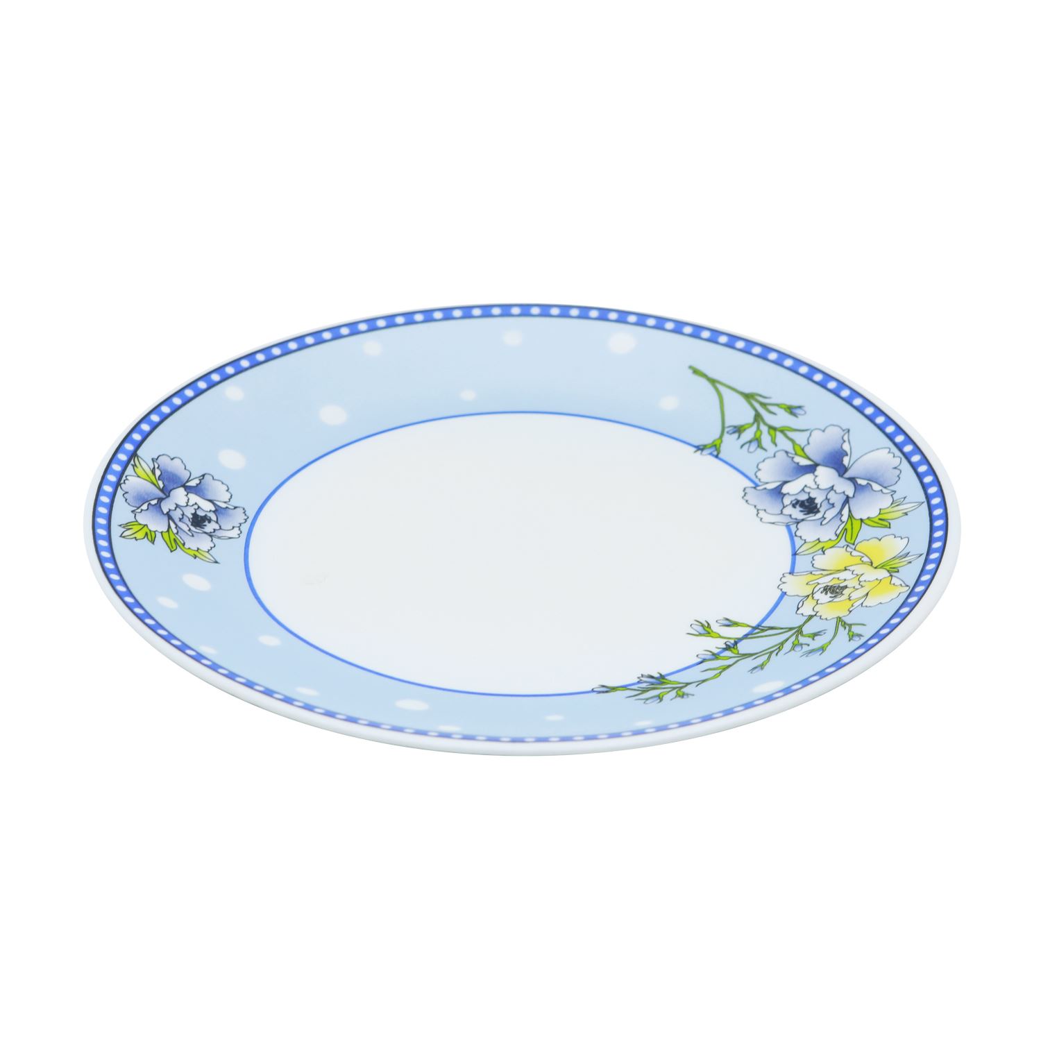 Larah Plano Blue Sapphire Opal Side Plate 7.5 " (19 Cm )