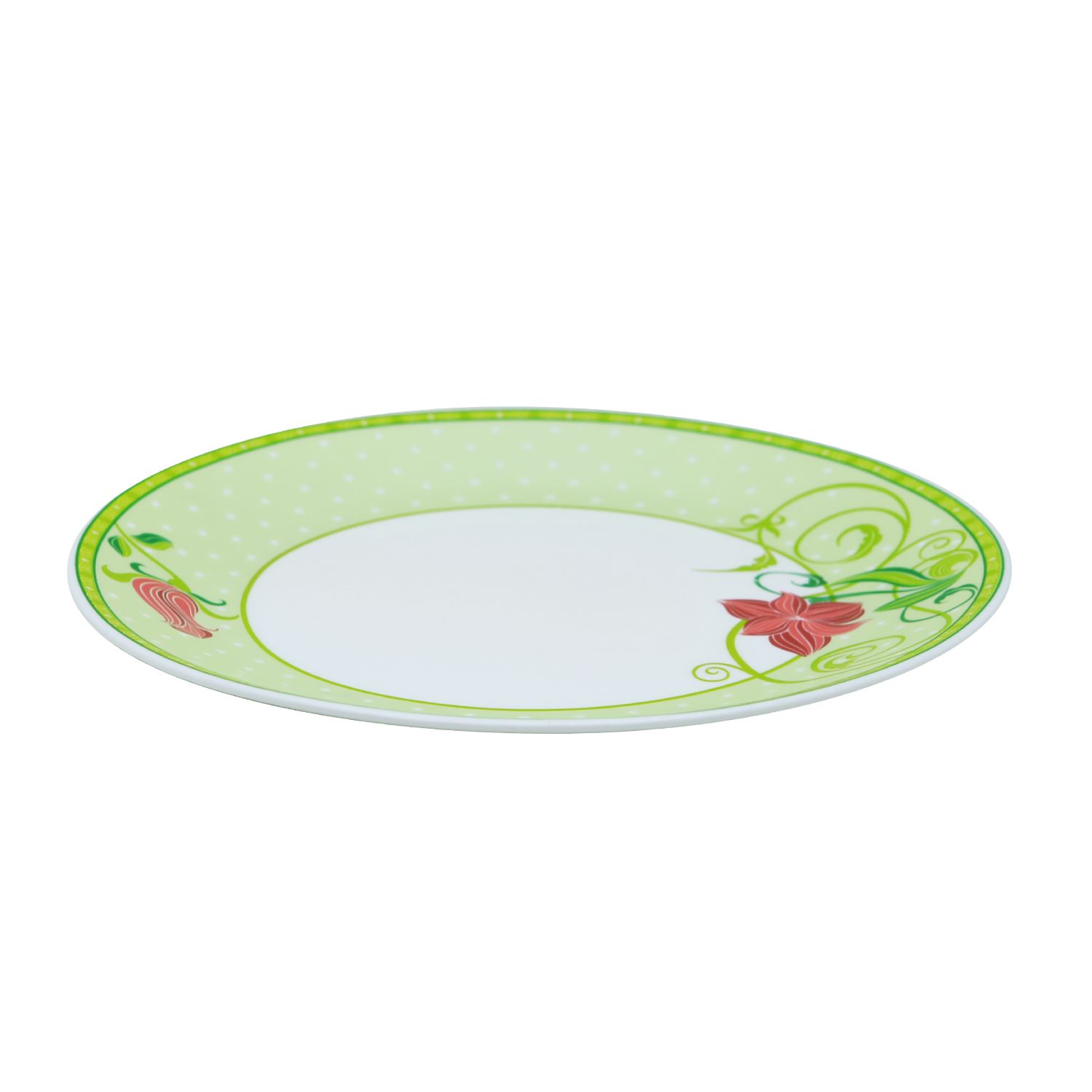 Larah Plano Emarald Opal Side Plate 7.5 " (19 Cm )