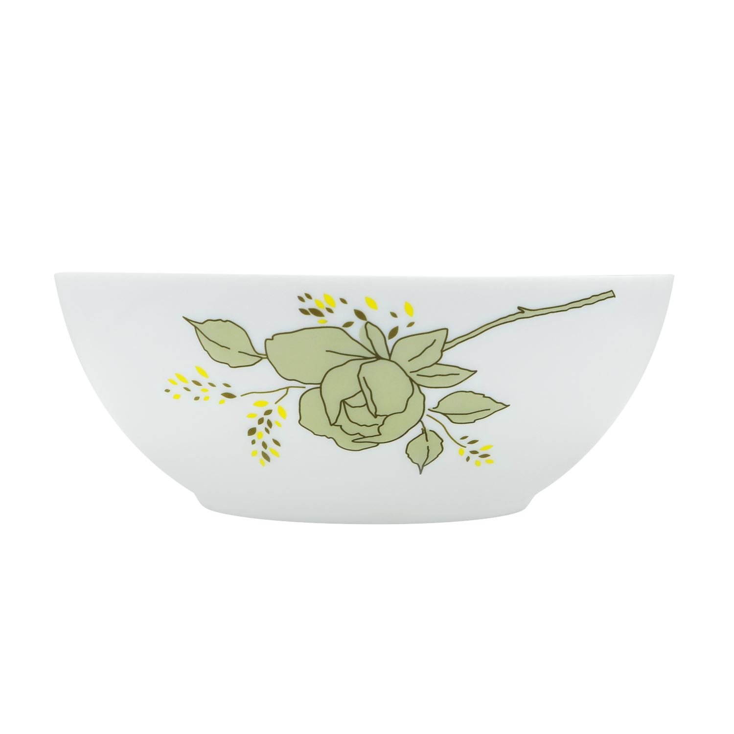 Larah Plano Yellow Sapphire Opal Serving Bowl 8"( 20 Cm )