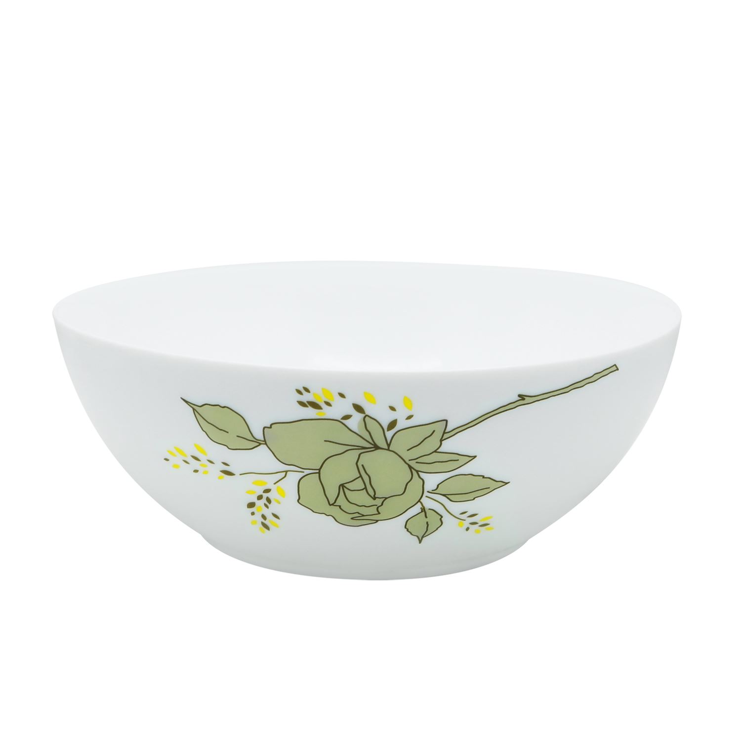 Larah Plano Yellow Sapphire Opal Serving Bowl 8"( 20 Cm )