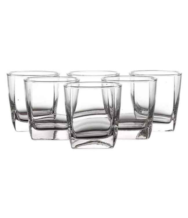 Ocean Plaza Rock Glass 195 Ml Set Of 6