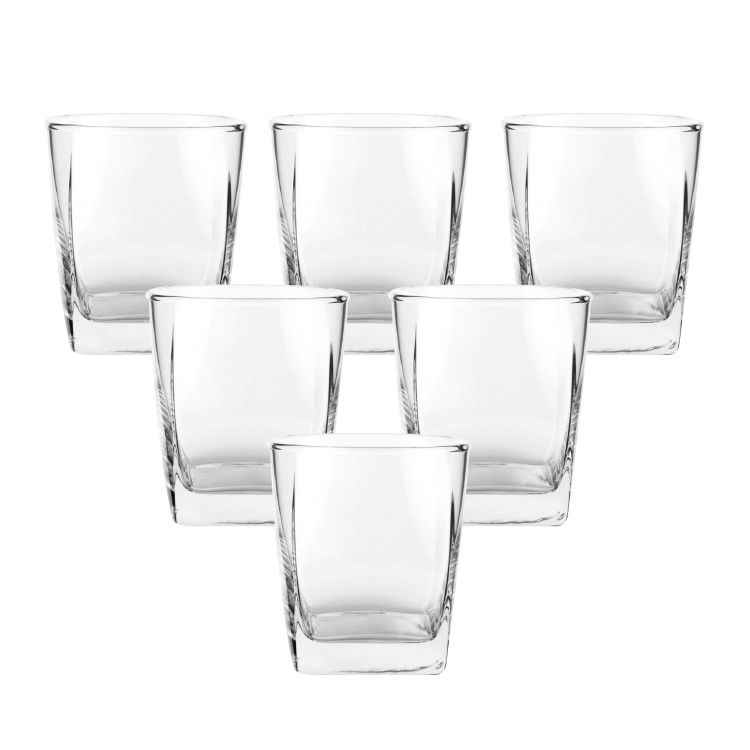 Ocean Plaza Rock Glass 295 Ml Set Of 6