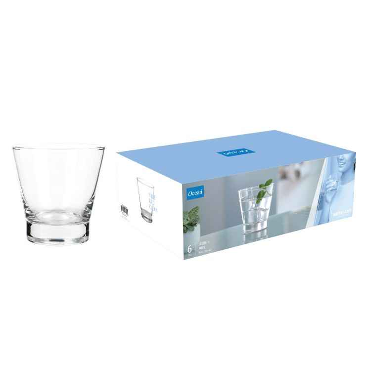 Ocean Studio Rock Glass 345 Ml Set Of 6