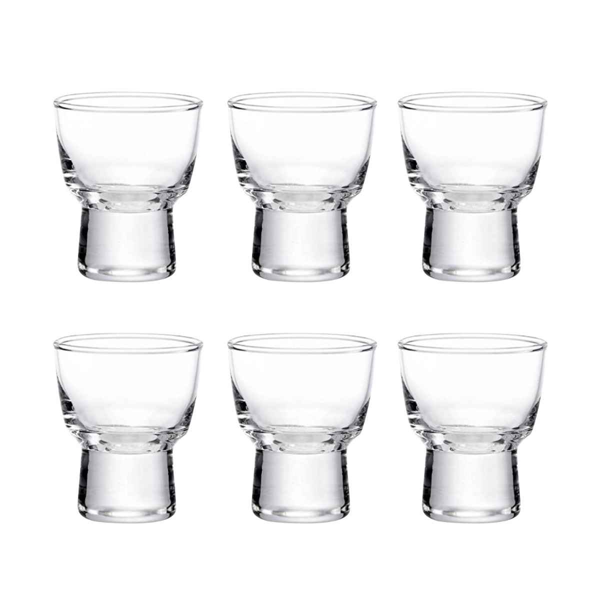 OCEAN HAIKU SAKE SHOT GLASS 6 PC SET 60 ML