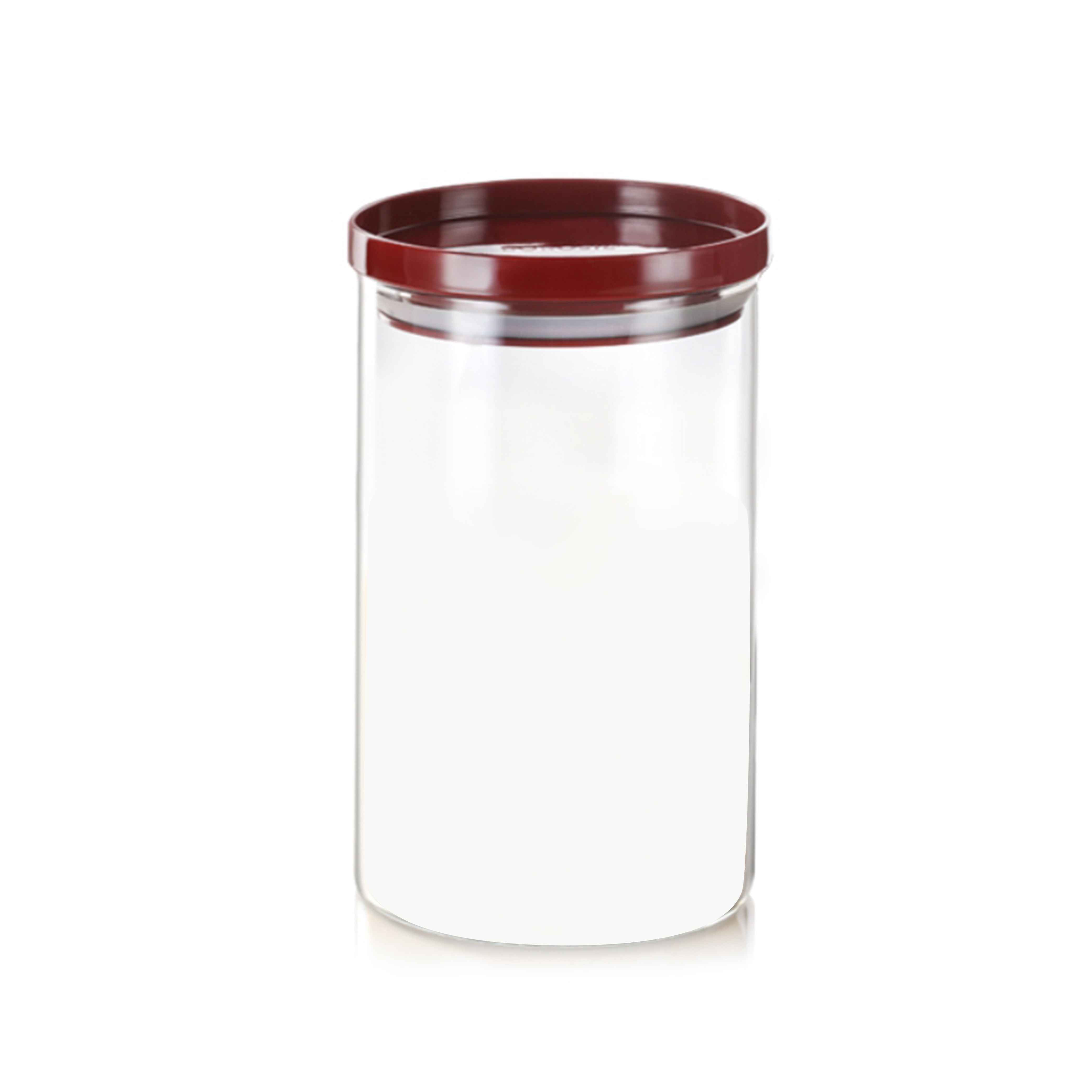 Borosil Stack & Store Storage Jar With Lid