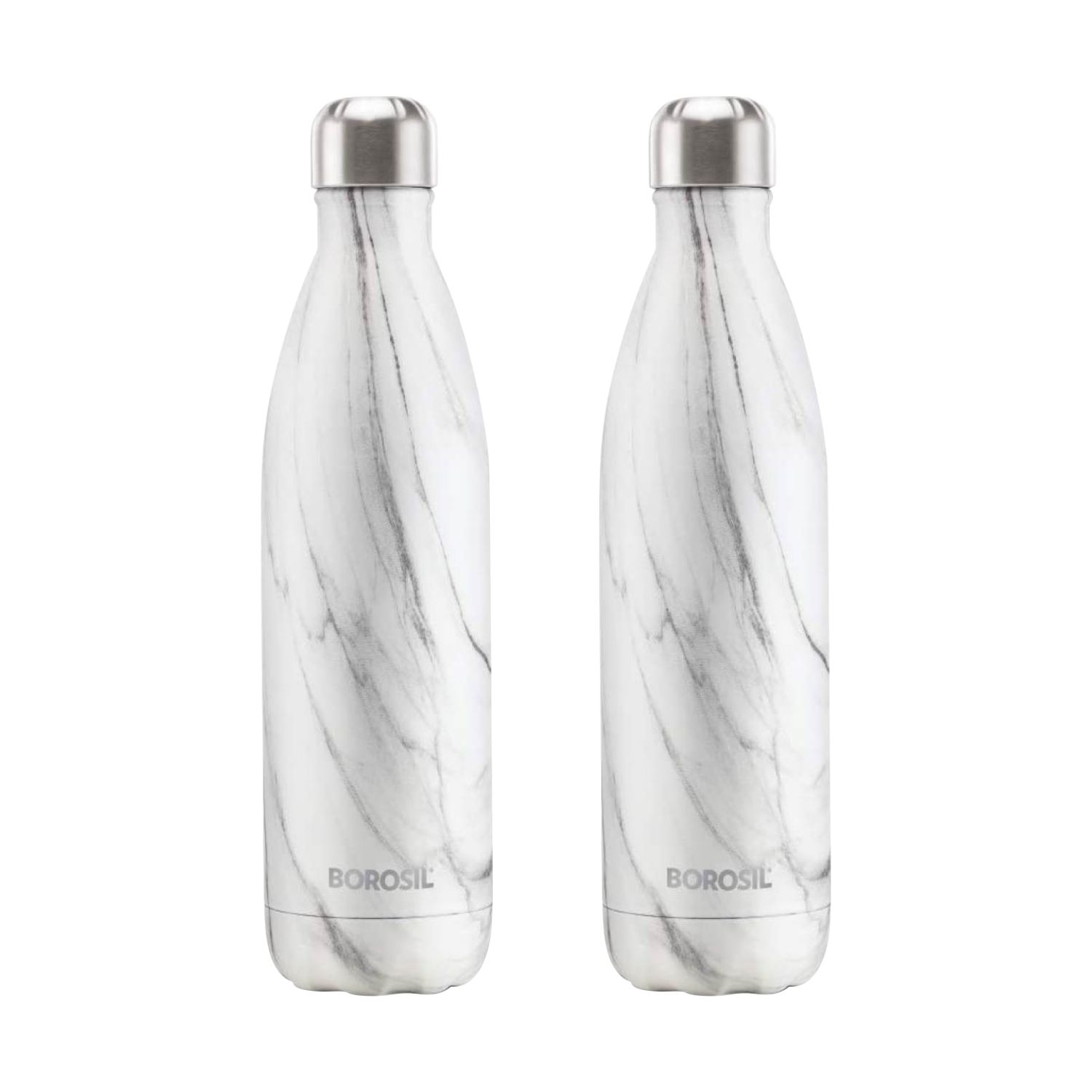 Borosil Hydra Marble 750 ml Set of 2