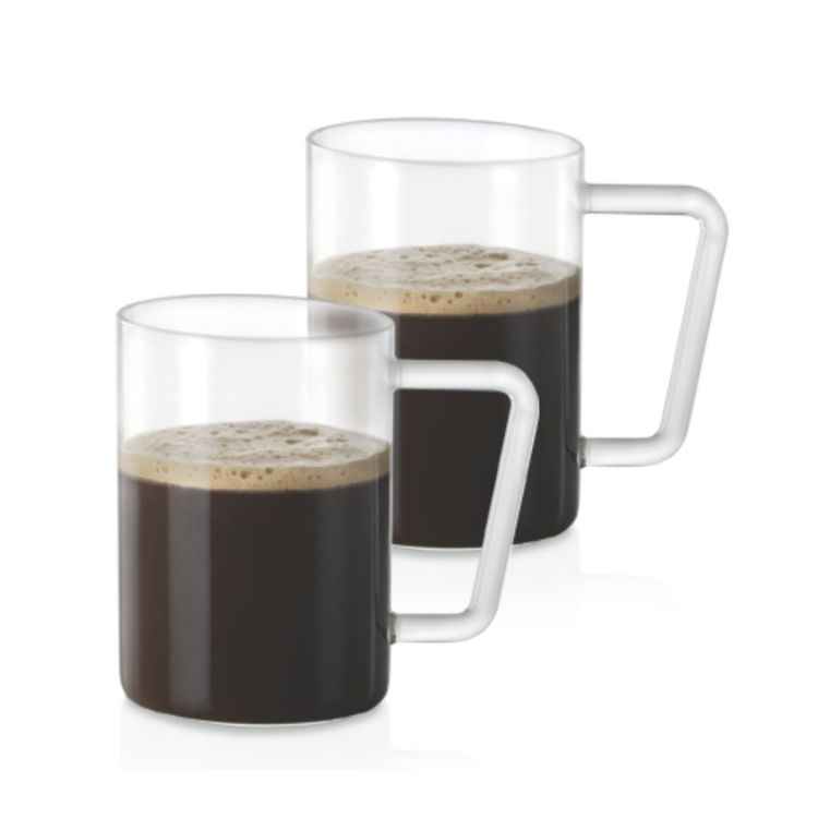 Borosil Classic Grande Beer Mug Set 500 Ml Set Of 2