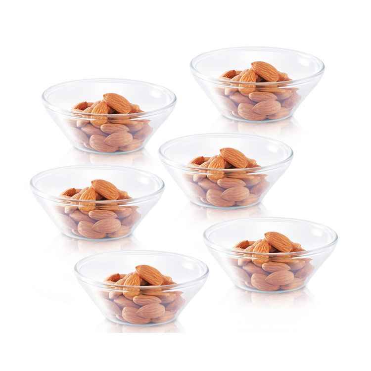 Borosil Venus Glass Bowl Set 170 Ml Set Of 6