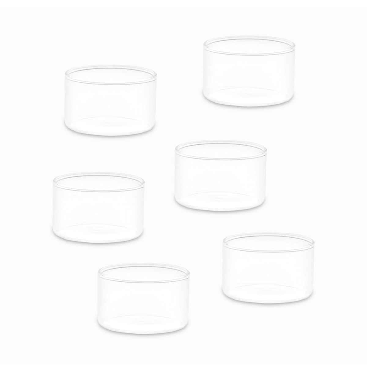 Borosil Small Glass Bowl Set (105 Ml) Set Of 6