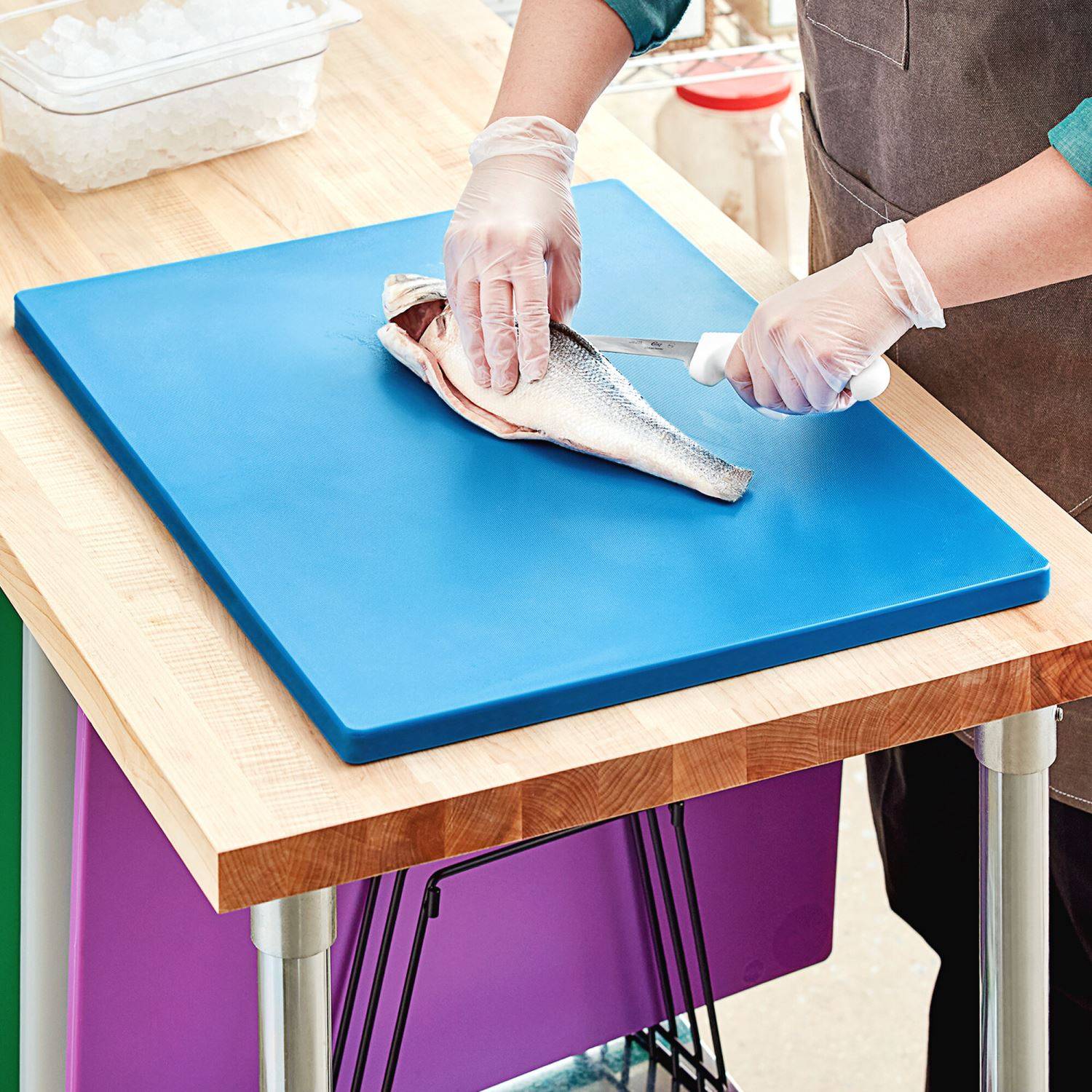 RAJ CUTTING BOARD BLUE