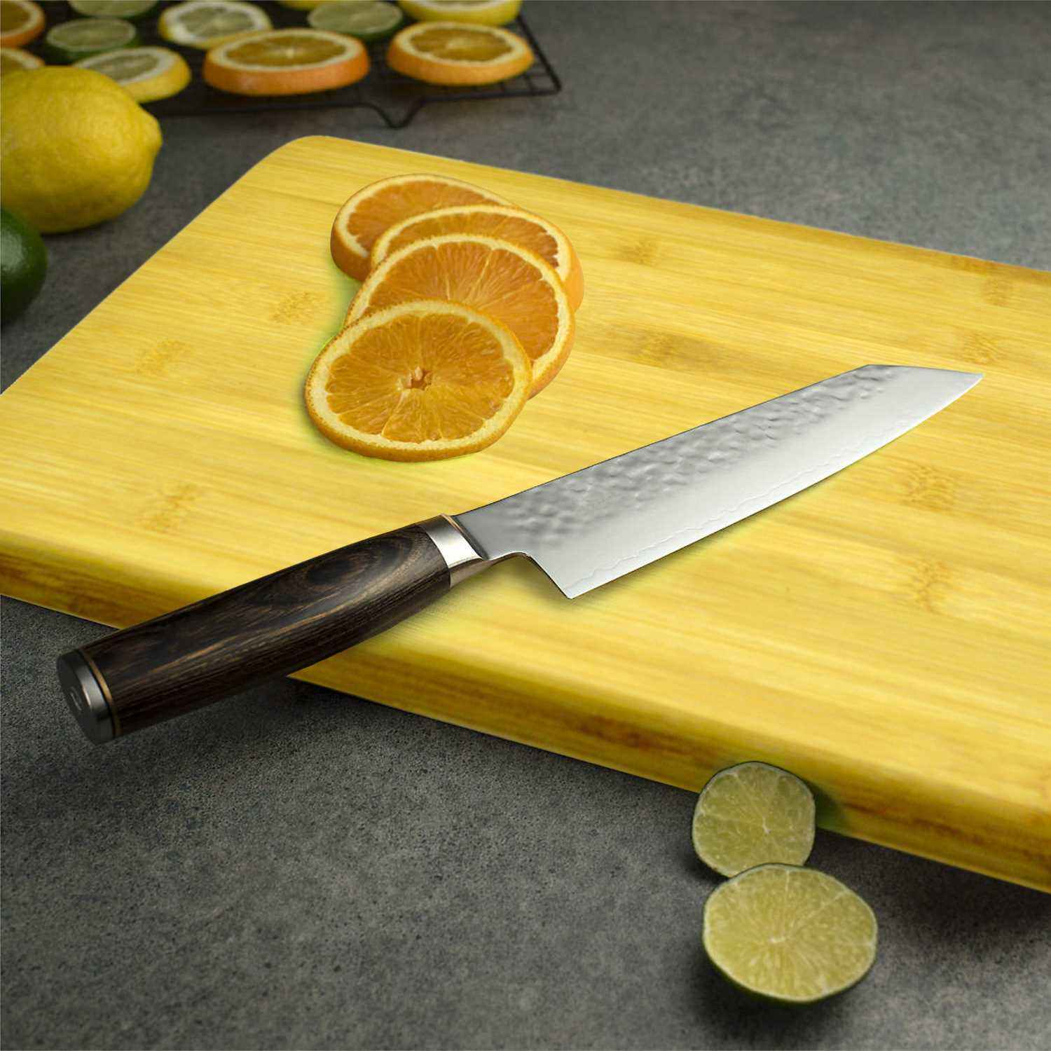 Raj Wooden Cutting Board With Handle