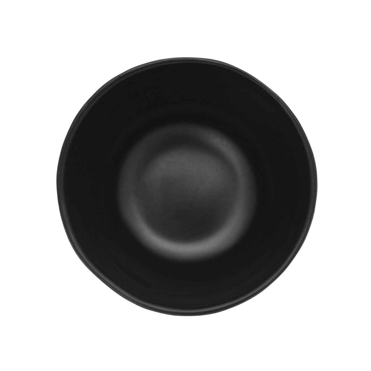 Dinewell Melamine Side Bowl Black Matte Finish