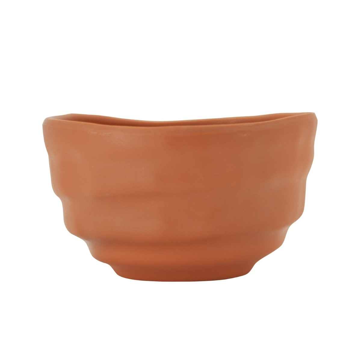 Dinewell Melamine Terracota Side Bowl