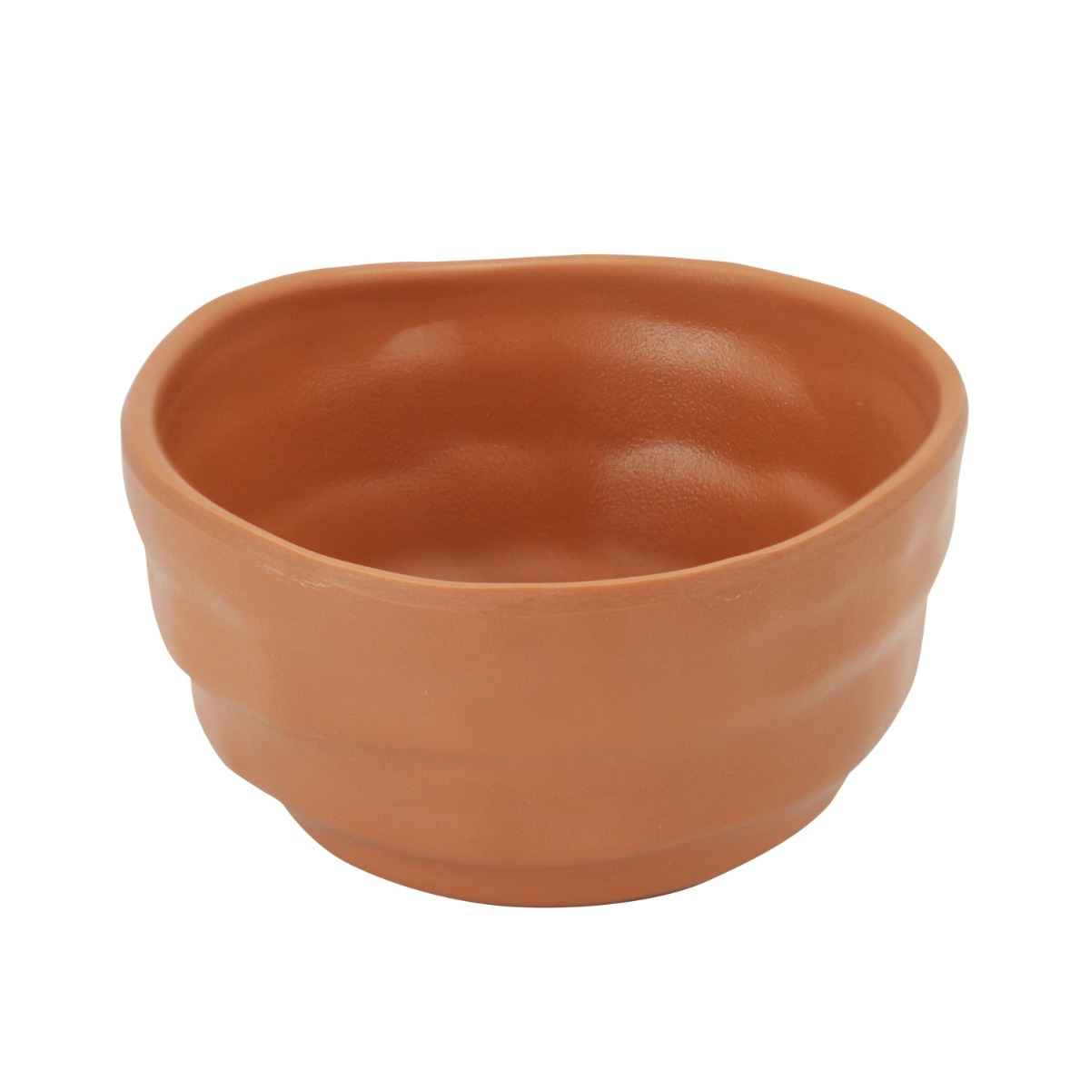 Dinewell Melamine Terracota Side Bowl