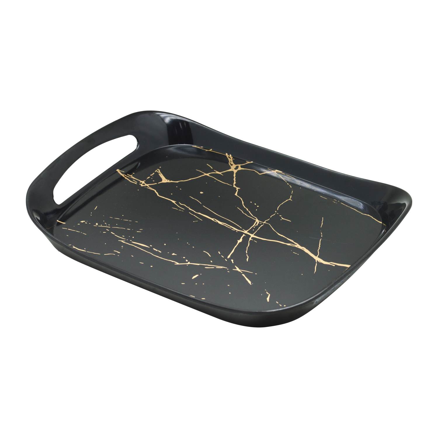 Rk Comfort Tray Small Black Static Gold, Dwt1024Bsg, 12.25" X 9"