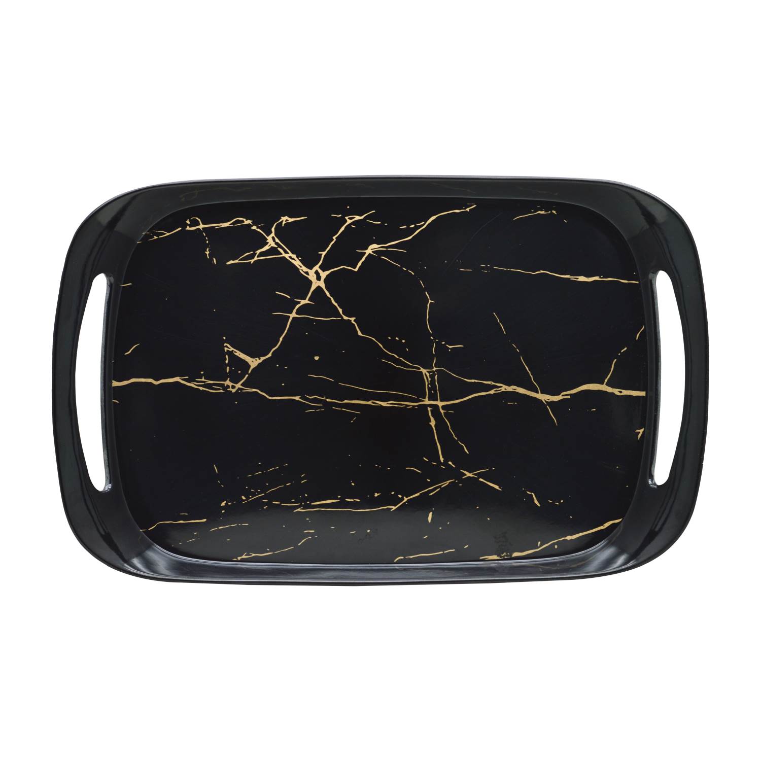 Rk Comfort Tray Large Black Static Gold, Dwt1072Bsg, 16.25" X 10.25"