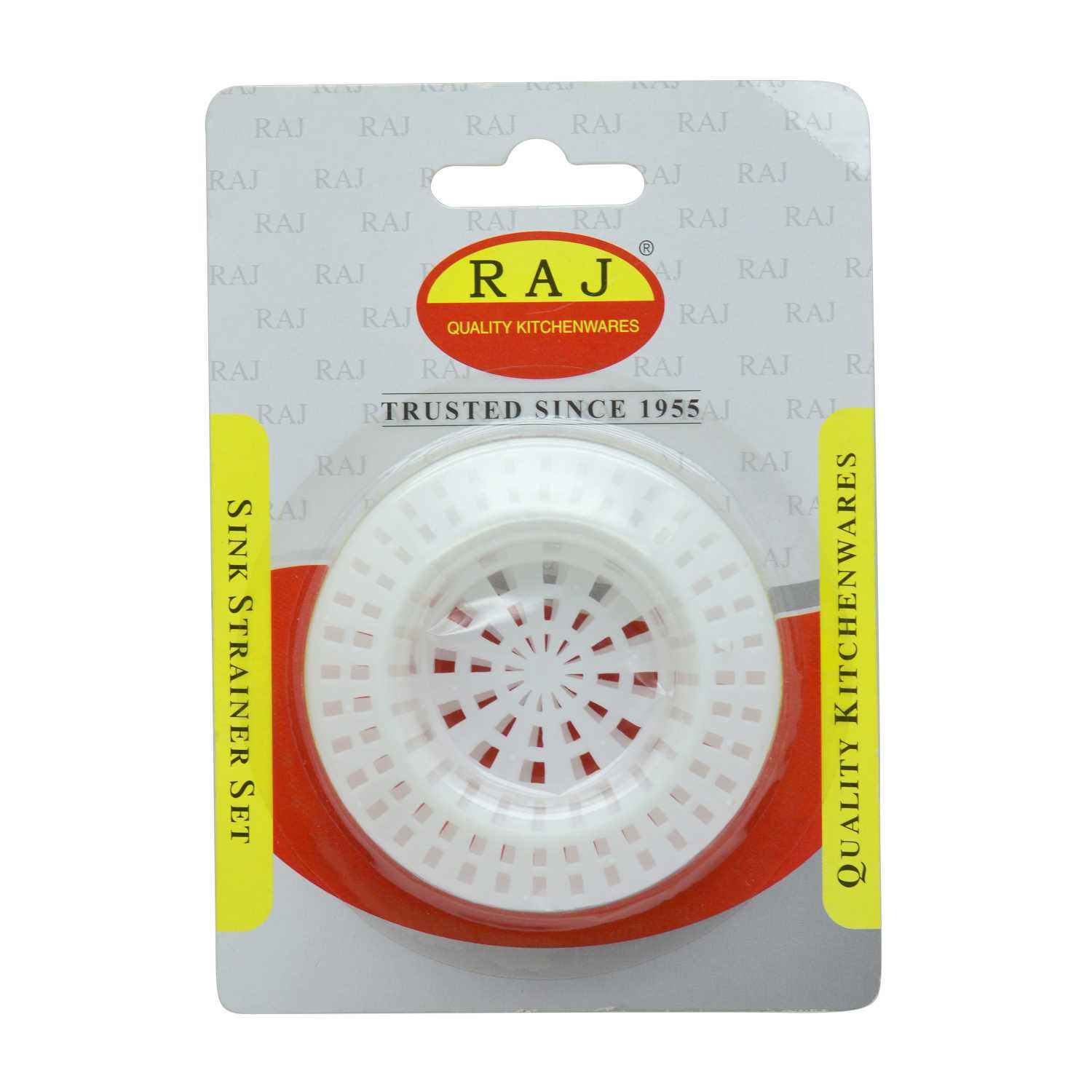 Raj Plastic Sink Strainer Set (Set Of 2)