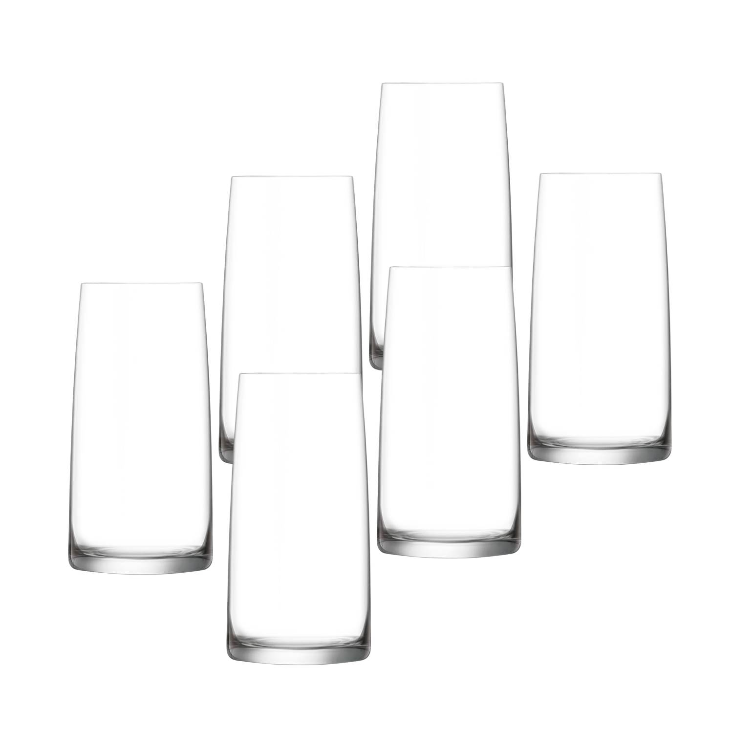 Lucaris Serene Long Drink 400 Ml Set Of 6