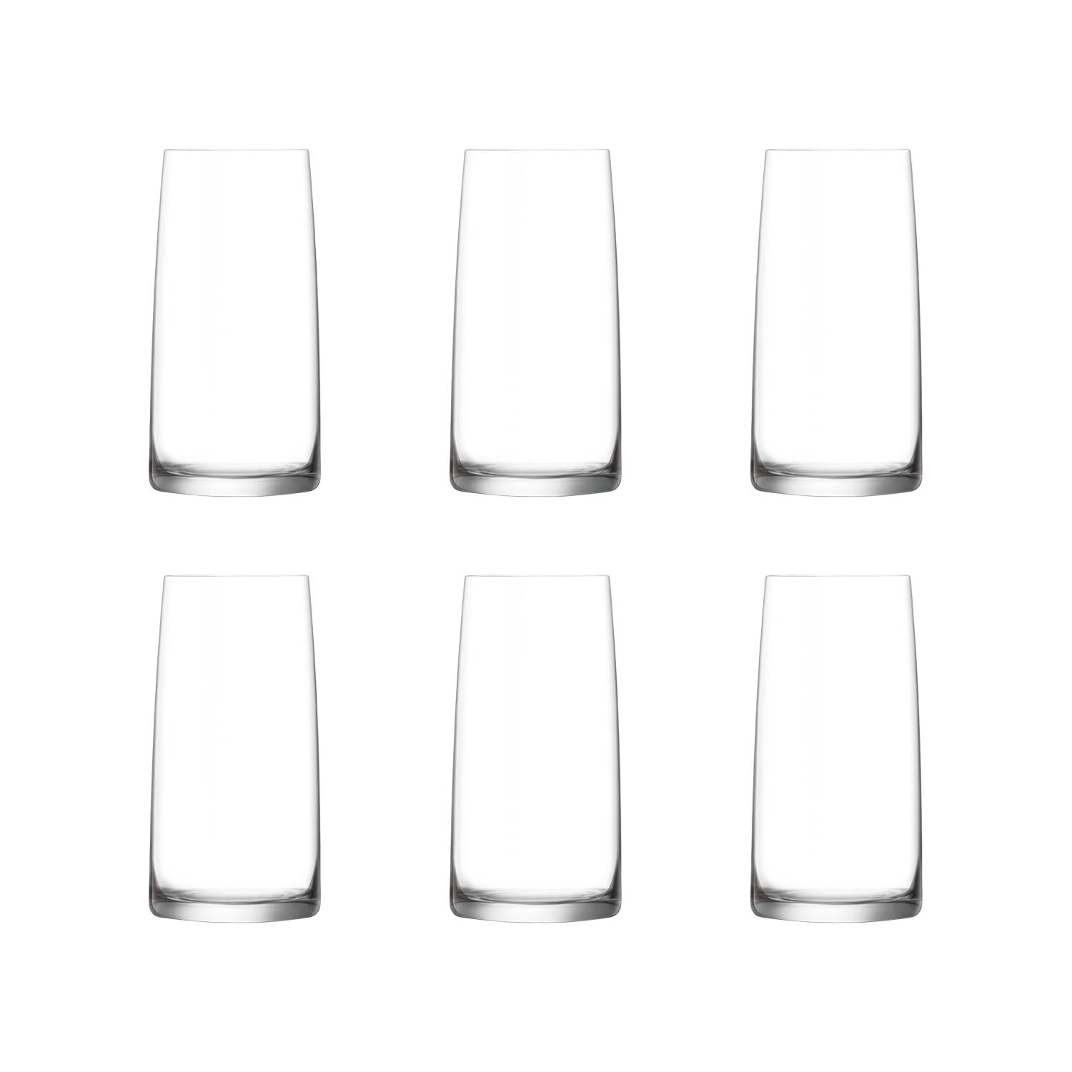 Lucaris Serene Long Drink 400 Ml Set Of 6