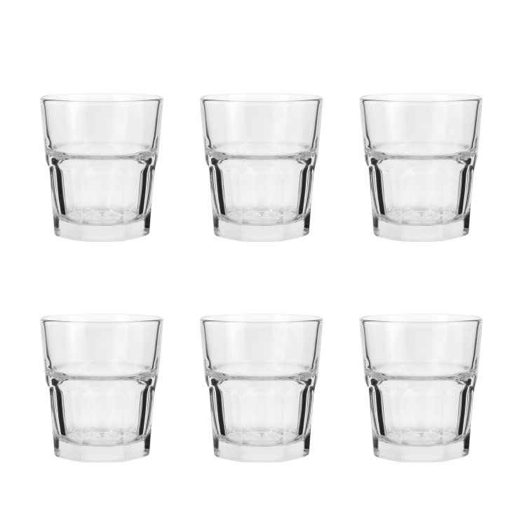 Ocean Centra Rock Glass 300 Ml Set Of 6