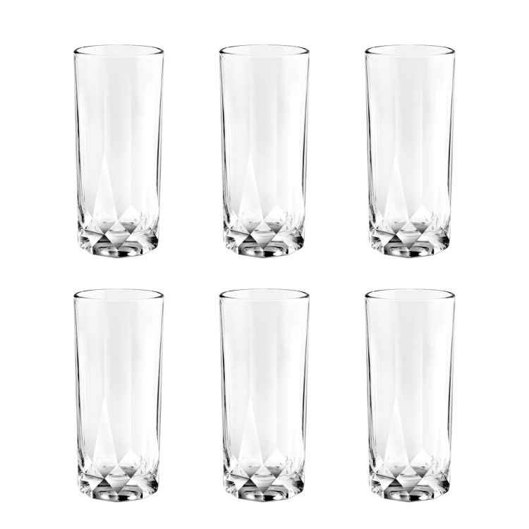 Ocean Connexion Hi Ball Glass 350 Ml Set Of 6