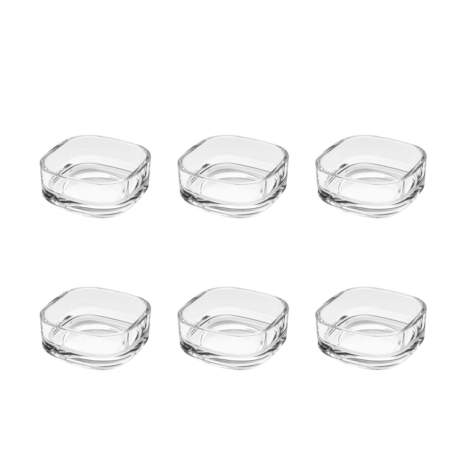 Ocean Verrine Shallow Bowl 3 Inch Set Of 6