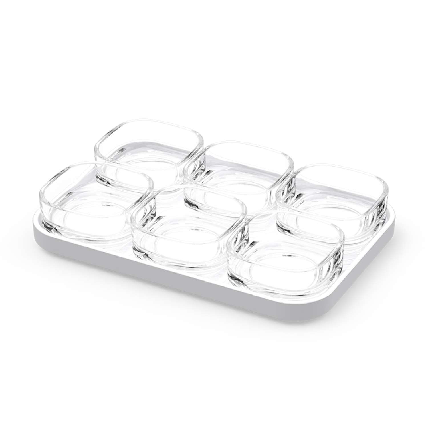 Ocean Verrine Shallow Bowl 3 Inch Set Of 6