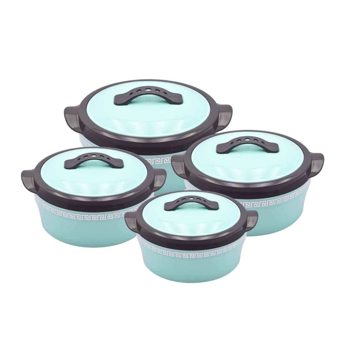 Selvel Plastic Florence Casserole Set (Set Of 4)