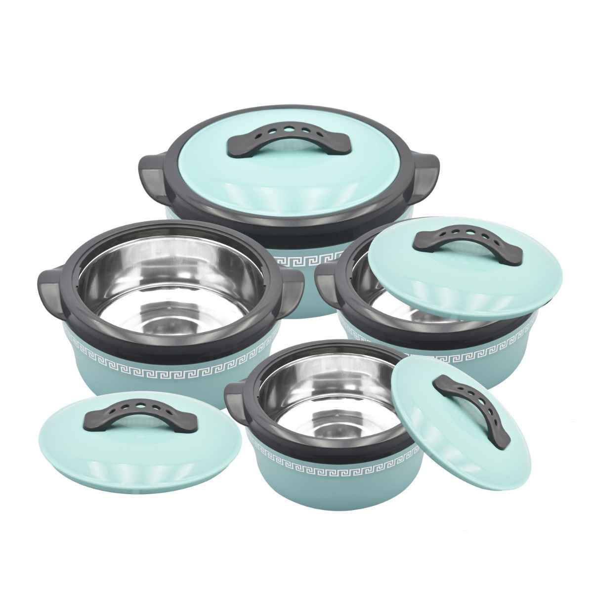 Selvel Plastic Florence Casserole Set (Set Of 4)