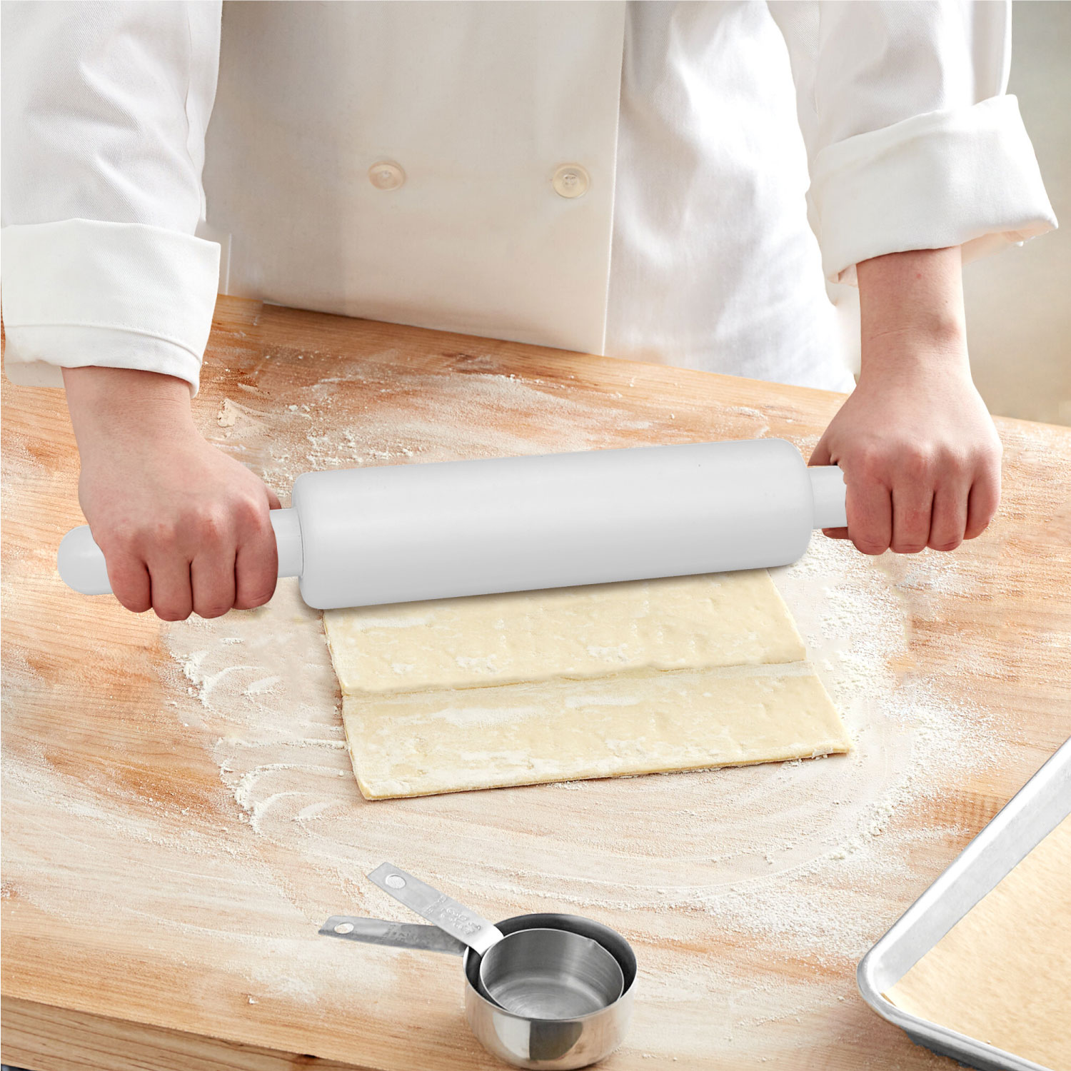 Raj Plastic Bearing Rolling Pin - 18" X 2.5"