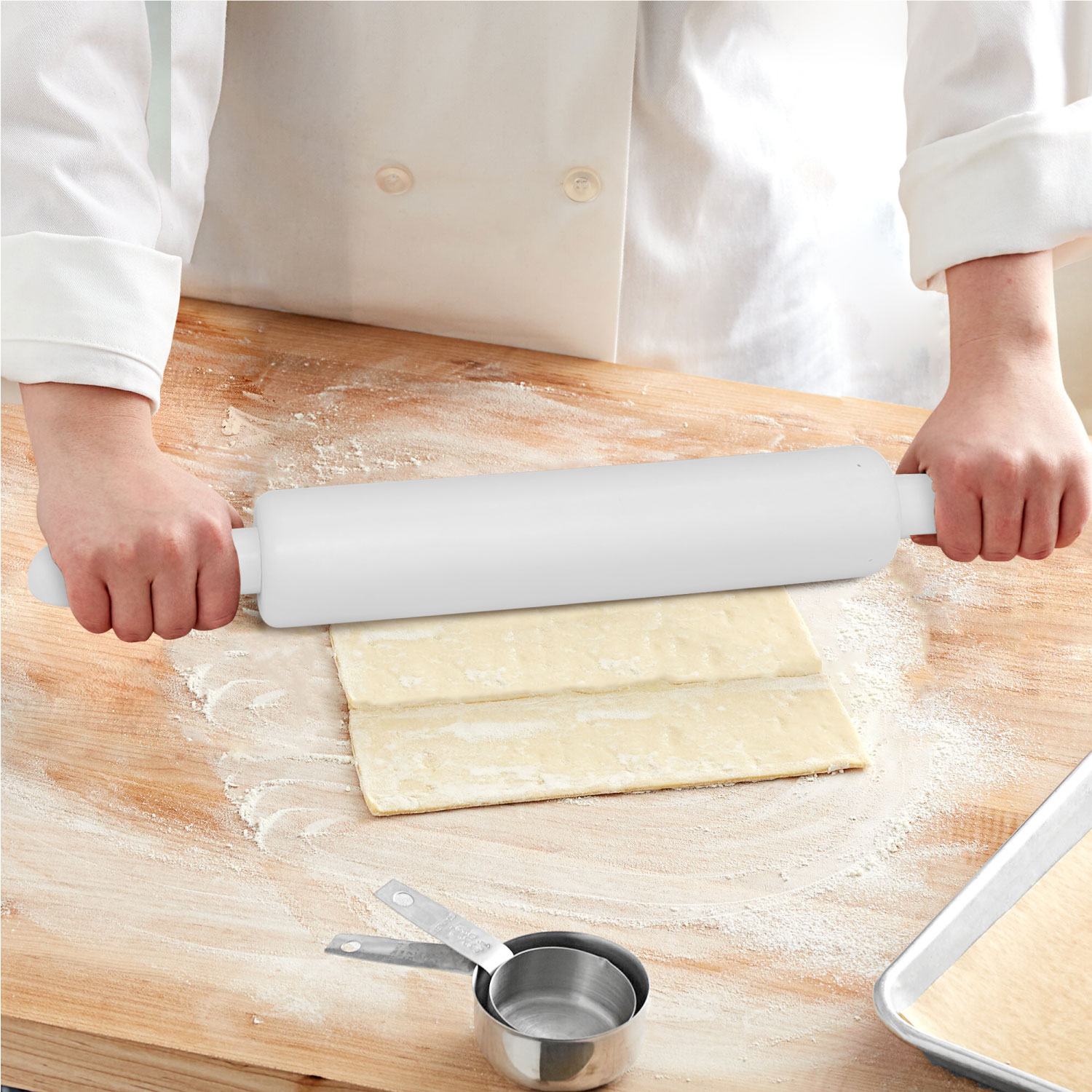 Raj Plastic Bearing Rolling Pin - 20" X 2.5"