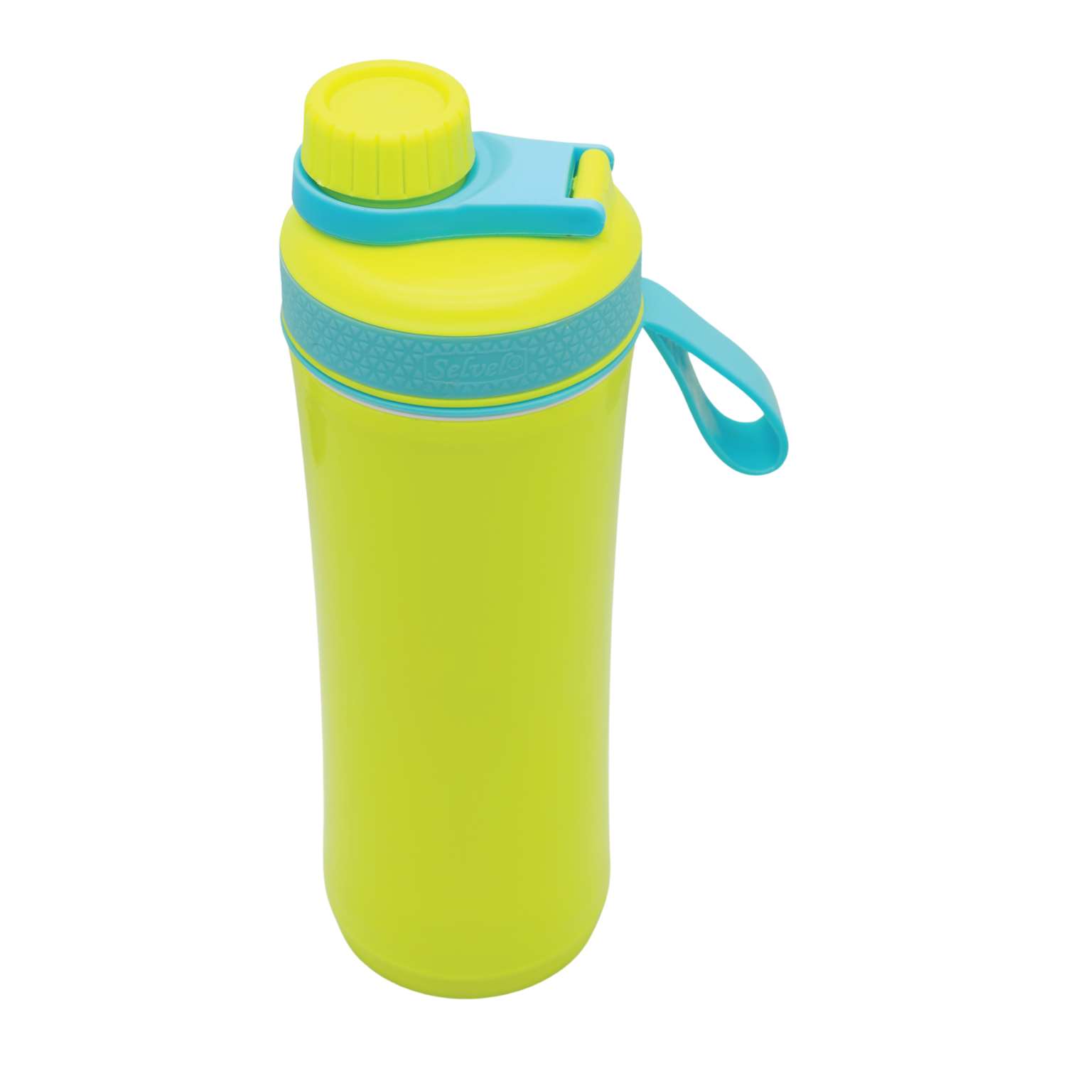 Selvel Cooltech Plastic Water Bottle Green 600Ml