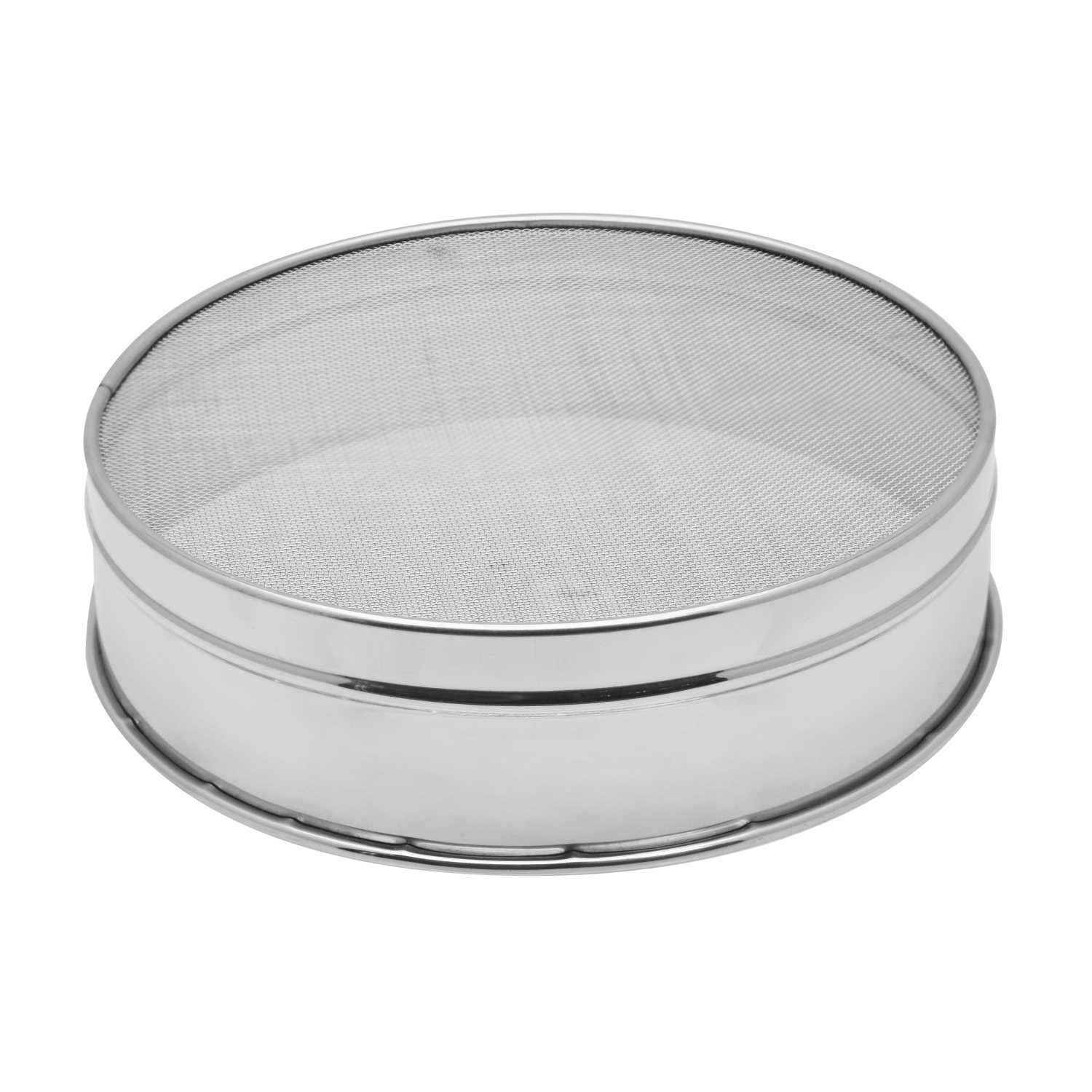 Raj Steel Round Strainer Flour Sieve