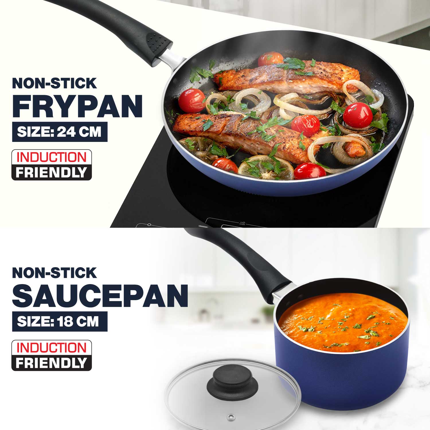 Raj Non Stick Cookware Set