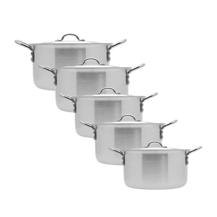 Raj Aluminium Cookware Set (Set Of 5)