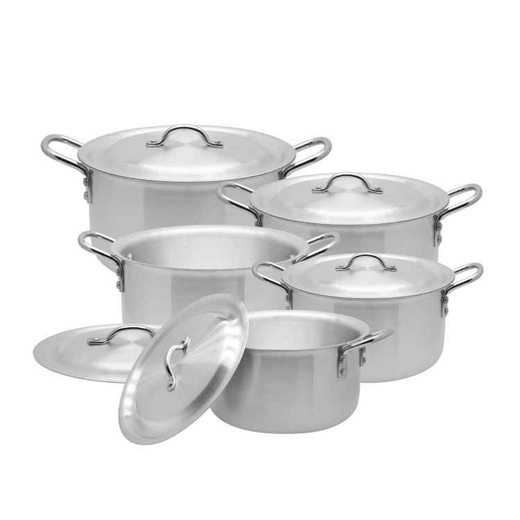 Raj Aluminium Cookware Set (Set Of 5)