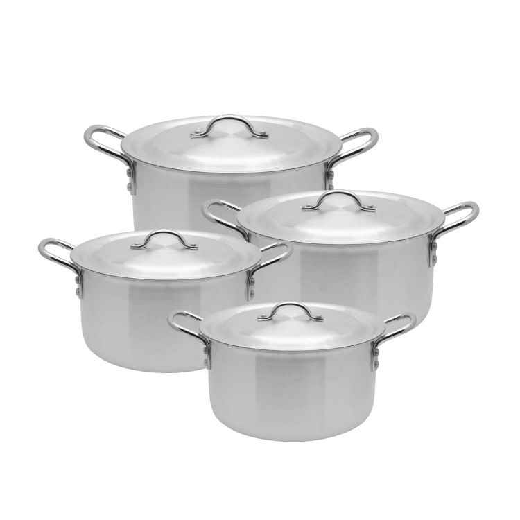 Raj Aluminium Cookware Set (Set Of 4)