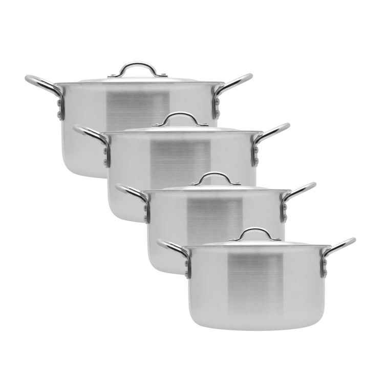 Raj Aluminium Cookware Set (Set Of 4)