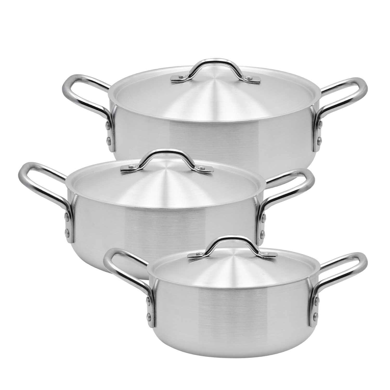 Raj Fishpot 3Pc Set 21/23/26 Cm