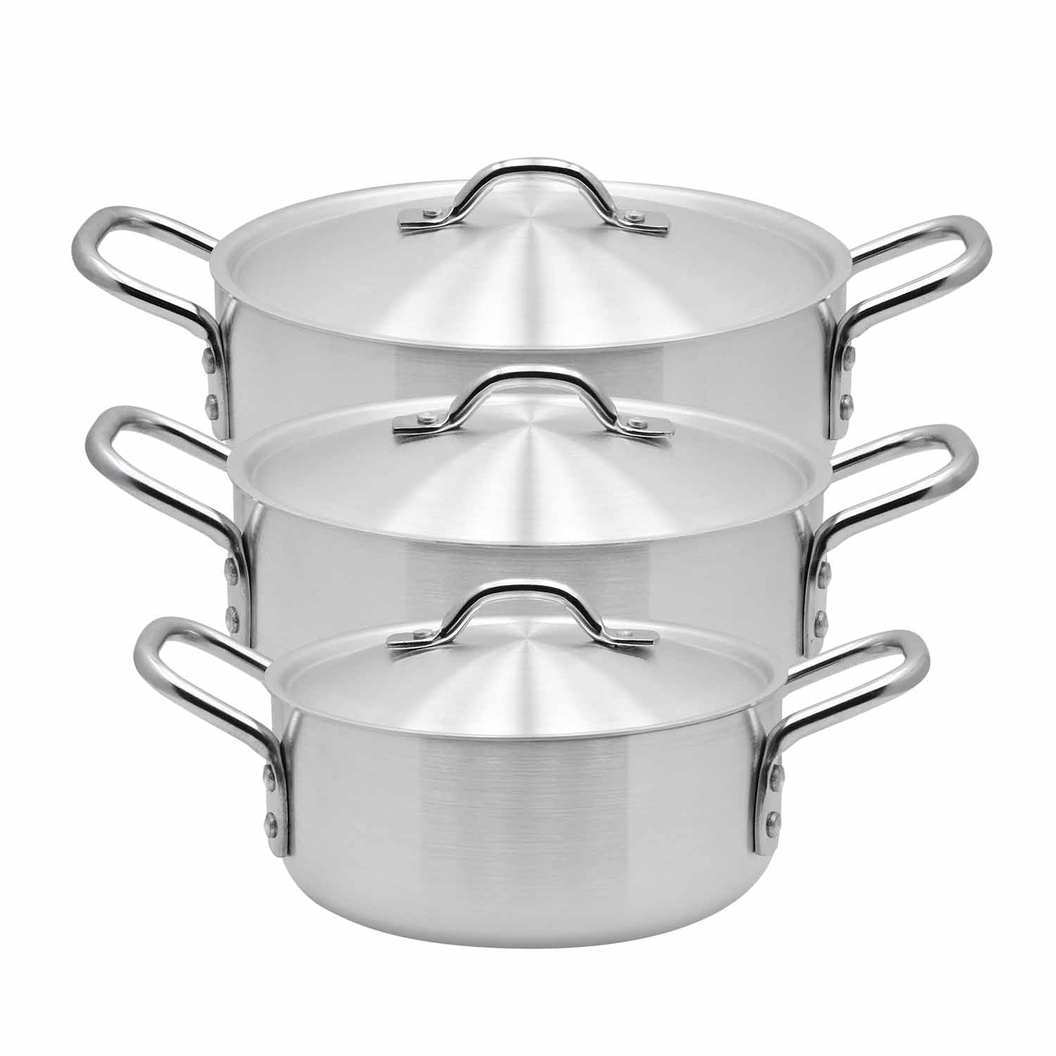 Raj Fishpot 3Pc Set 21/23/26 Cm